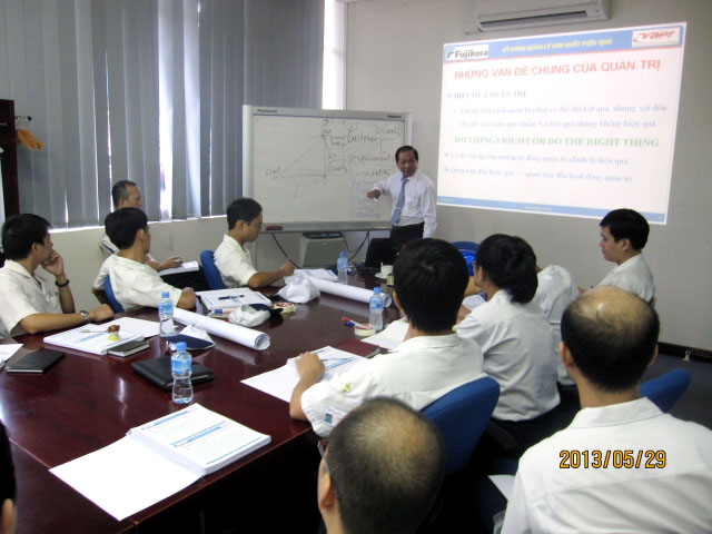 Kỹ năng quản lý sản xuất hiệu quả - Fujikura (ngày 31-05-2013)